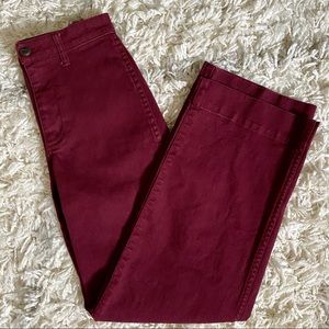 Madewell Slim Emmett Wide-Leg Pants
